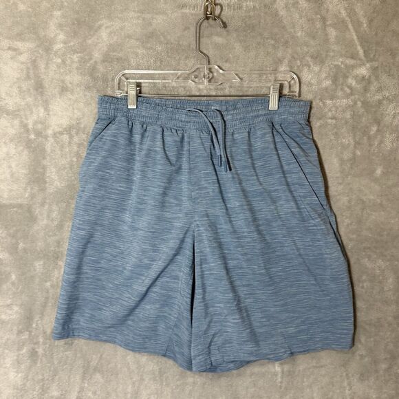 Lululemon Pace Breaker Shorts Lined XL Mens Light Blue Stretch Running M7AAYS - Picture 1 of 9